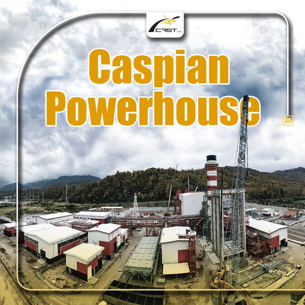 Caspian combined cycle power plant
